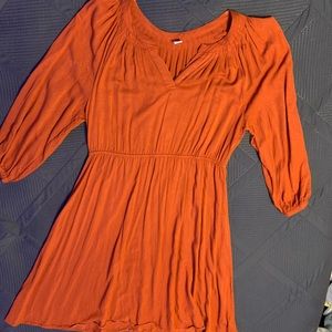 Old Navy Burnt Orange Dress